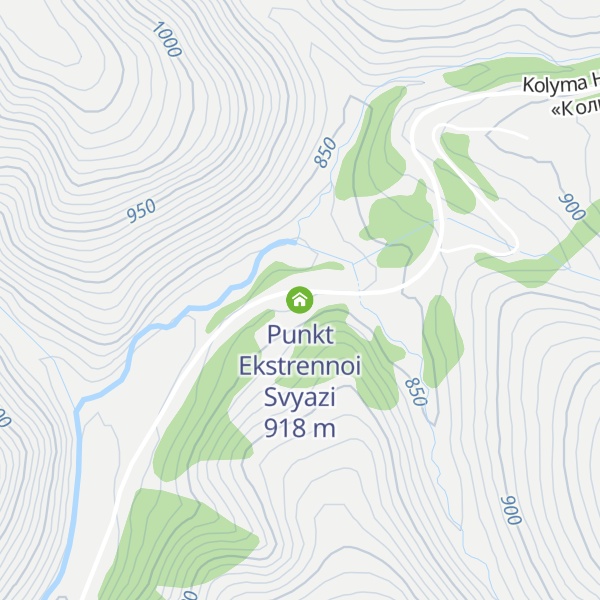 Map of Punkt Ekstrennoi Svyazi