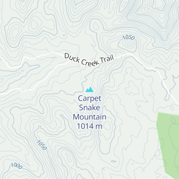 Map of Carpet Snake Mountain