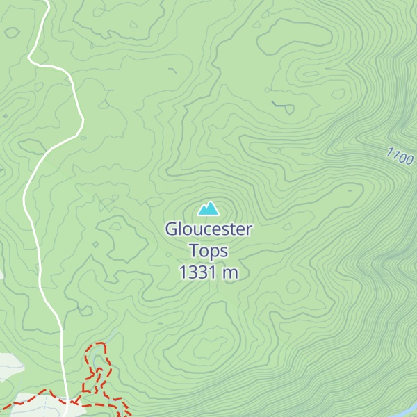 Map of Gloucester Tops