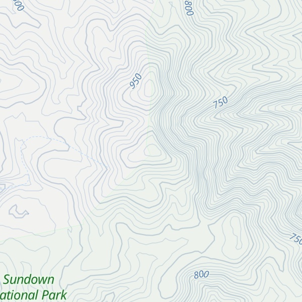 Map of Sundown NP 2