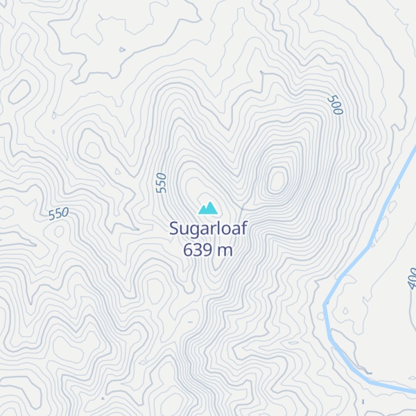 Map of Sugarloaf