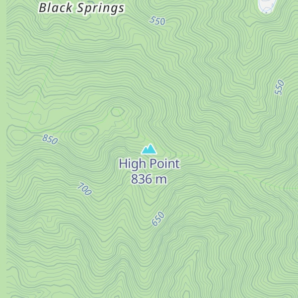 Map of High Point