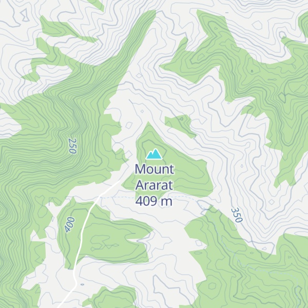 Map of Mount Ararat