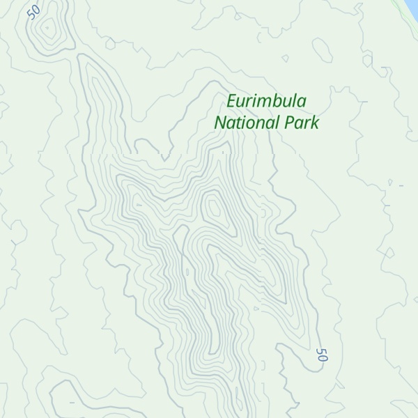 Map of Table Hill