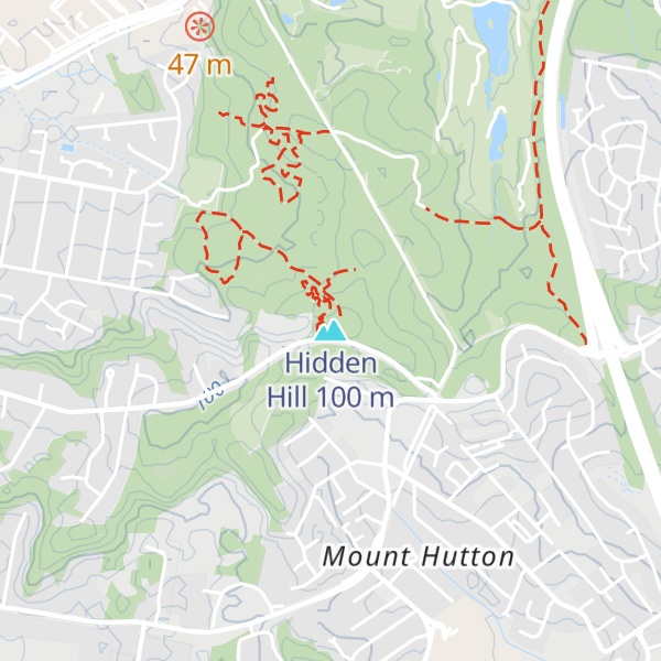 Map of Hidden Hill