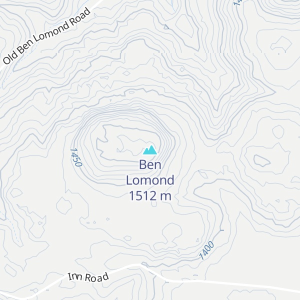 Map of Ben Lomond