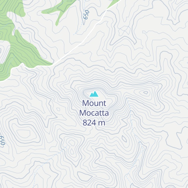 Map of Mount Mocatta