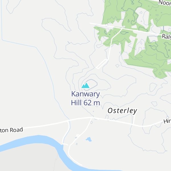 Map of Kanwary Hill