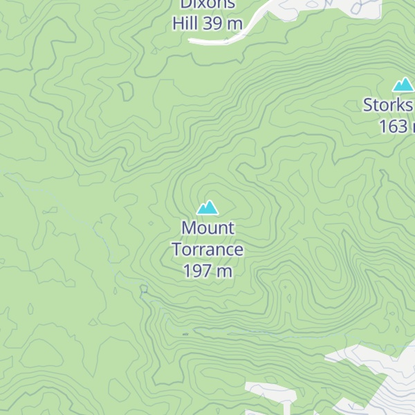 Map of Mount Torrance