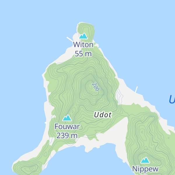 Map of Witonap