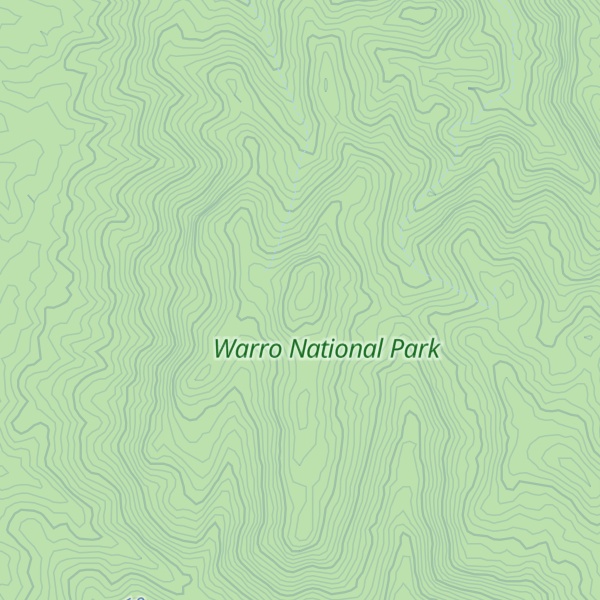 Map of Mount Warro