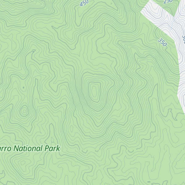 Map of Mount Grevillea