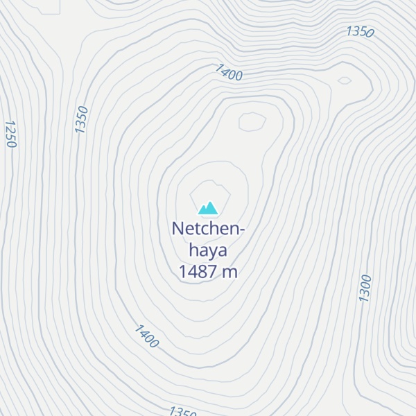 Map of Netchen-haya