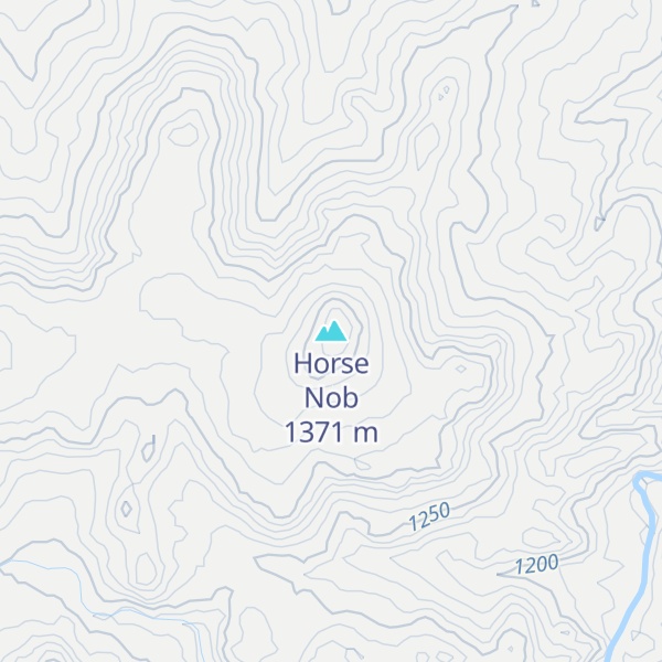 Map of Horse Nob