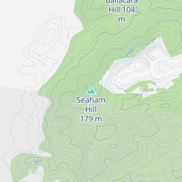 Map of Seaham Hill