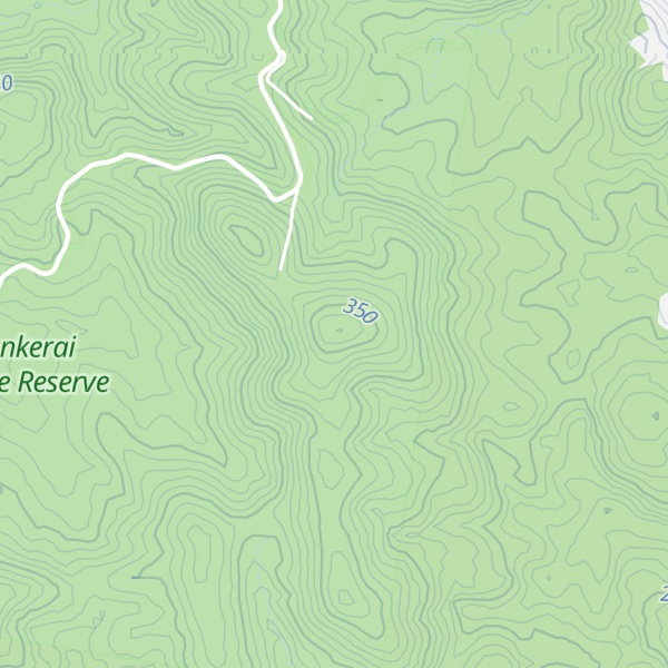 Map of Monkerai Mountain