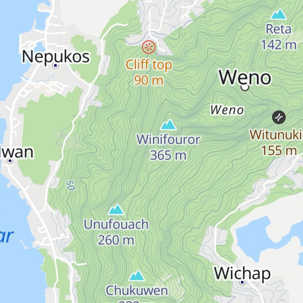Map of Tonoken
