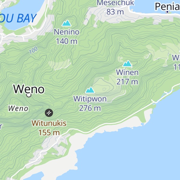 Map of Witipwon