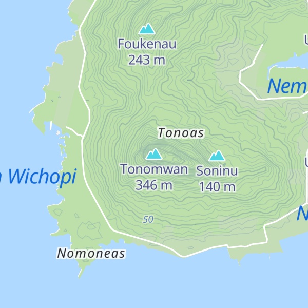 Map of Tonomwan