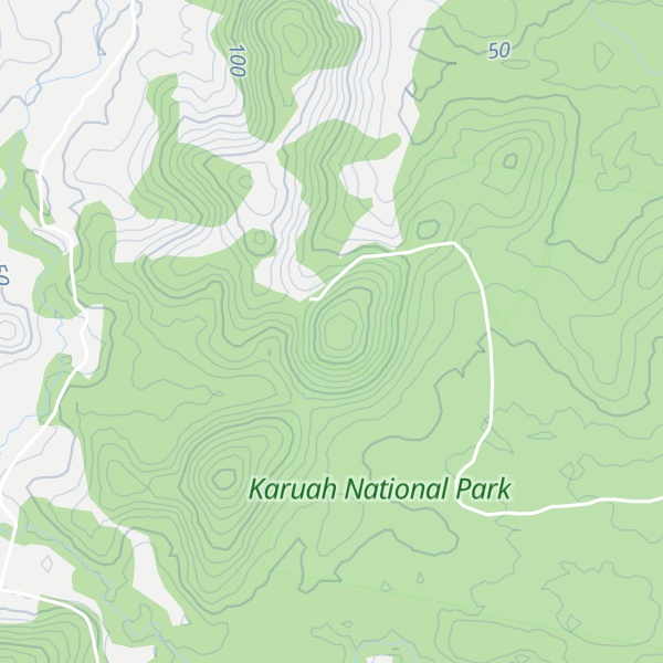 Map of Baldy Knob