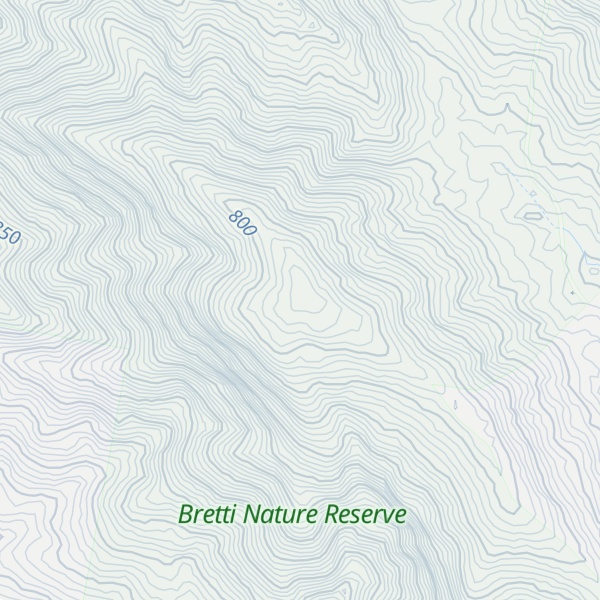 Map of Karo Mountain