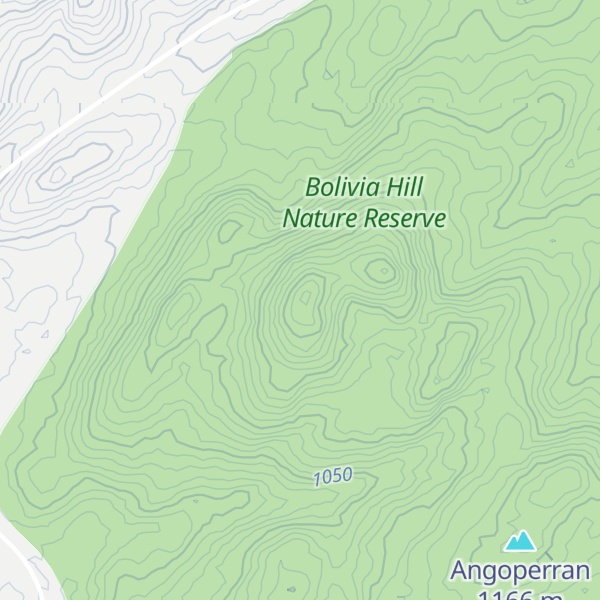 Map of Bolivia Hill