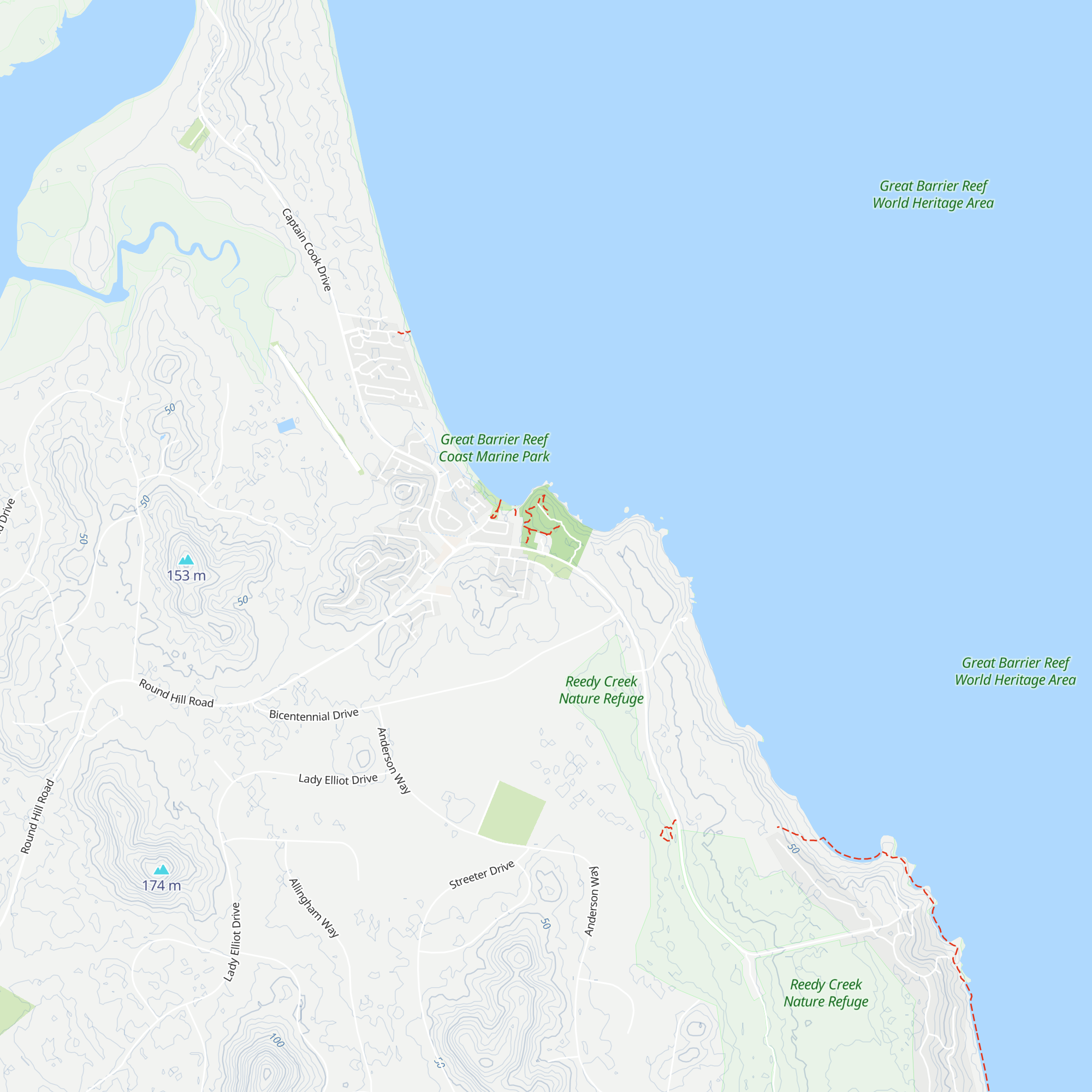 Agnes Water Visitor Information Centre map