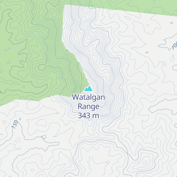 Map of Watalgan Range