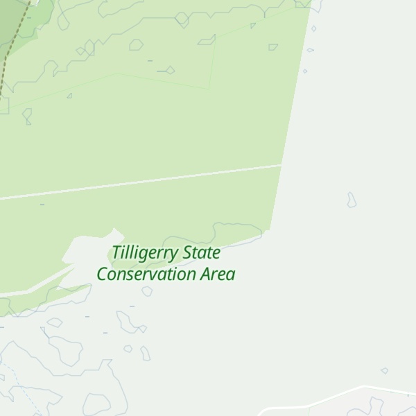 Map of Middle Ridge