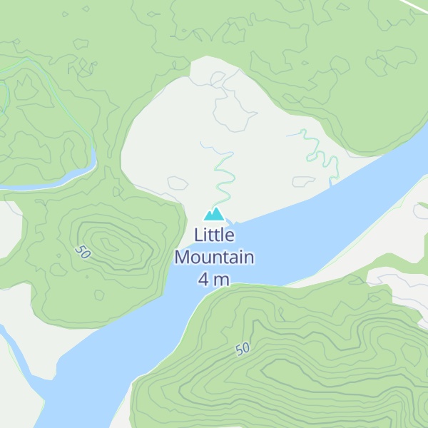 Map of Little Mountain