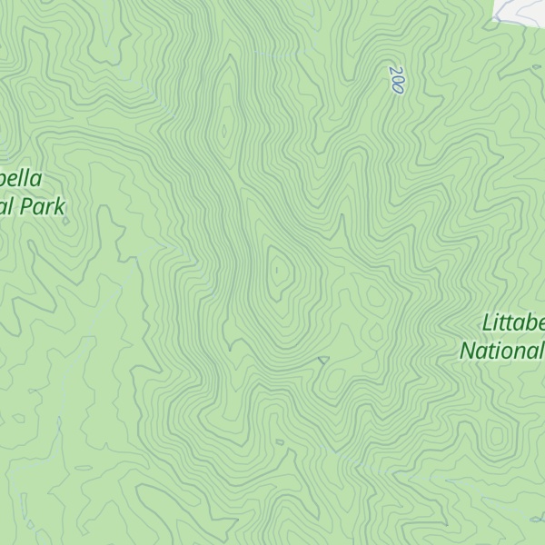 Map of Double Sloping Hummock