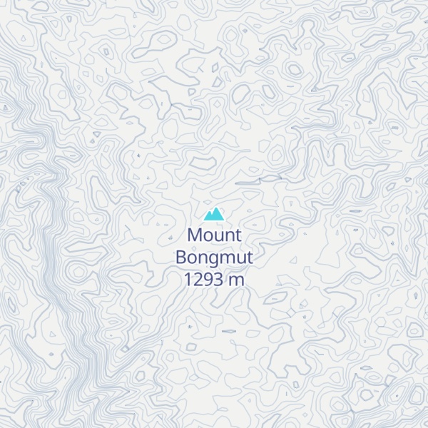 Map of Mount Bongmut