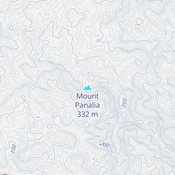 Map of Mount Panalia