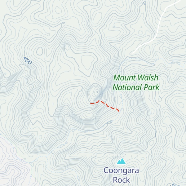 Map of Coongarra Rock