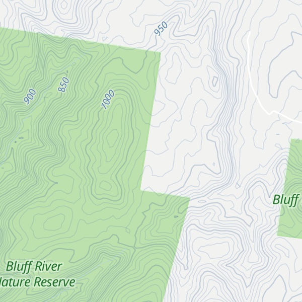 Map of Bluff Rock