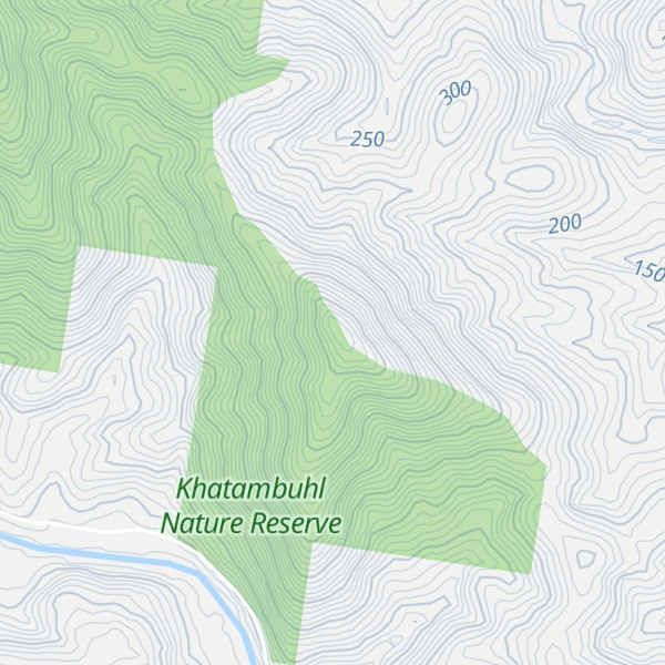 Map of Mount Hoad