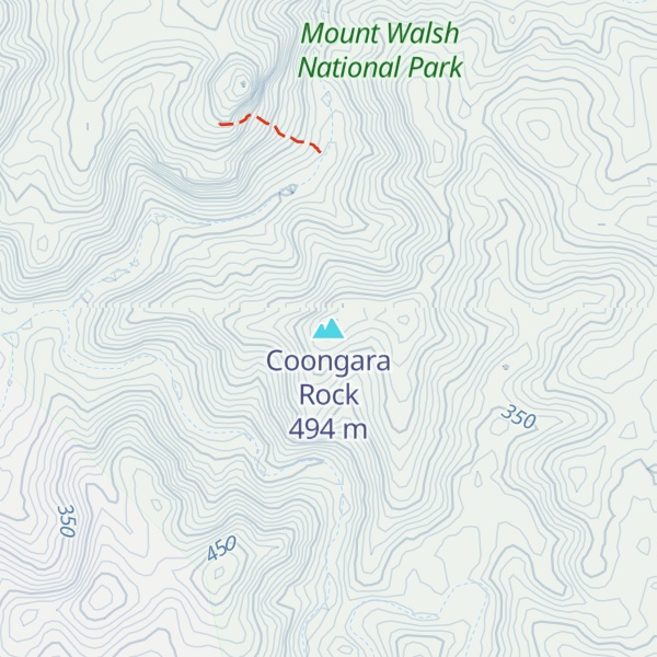 Map of Coongara Rock