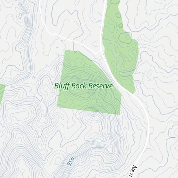 Map of Little Bluff