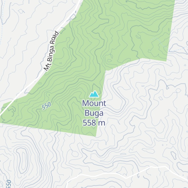 Map of Mount Buga