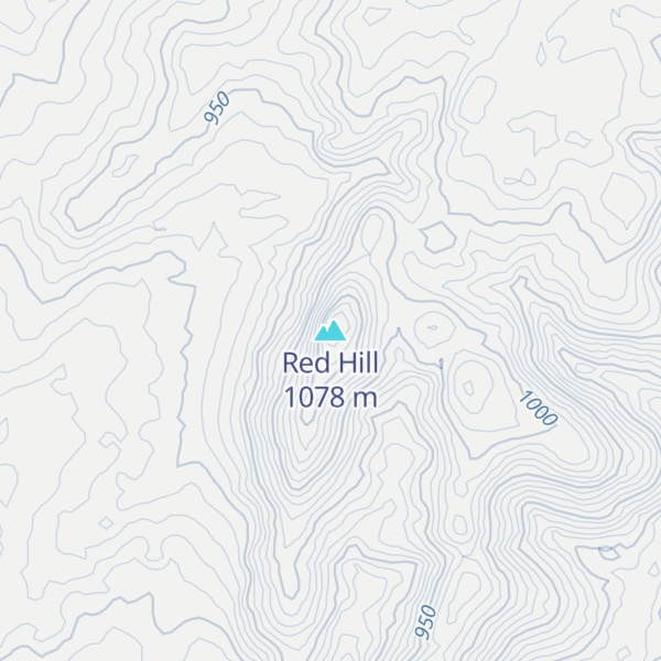 Map of Red Hill