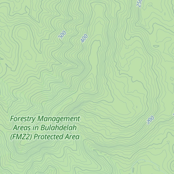 Map of Stroud Mountain East