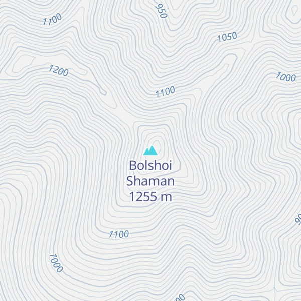 Map of Bolshoi Shaman