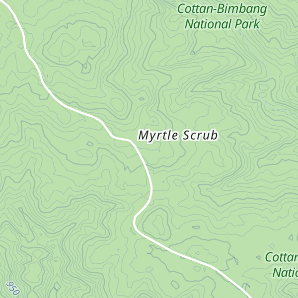 Map of Plum Tree Hill