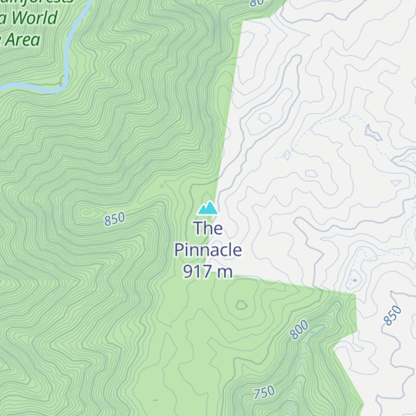 Map of The Pinnacle