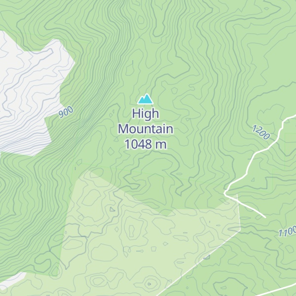 Map of Mount Walmsley