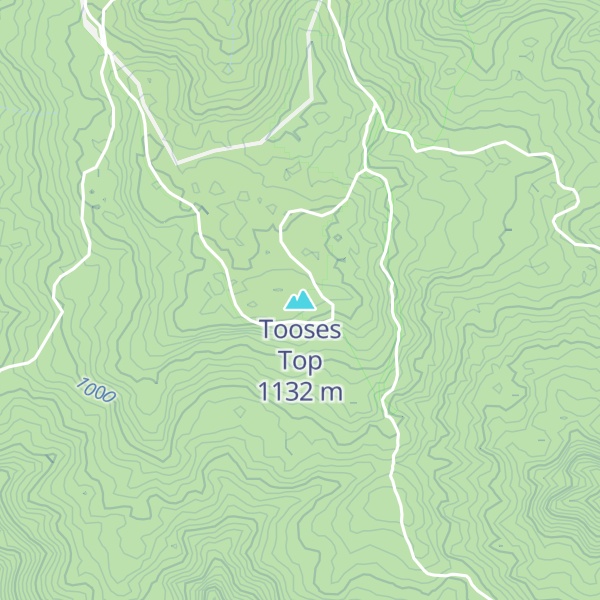 Map of Tooses Top