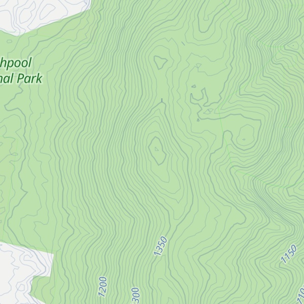 Map of Coolamangeera Mountain