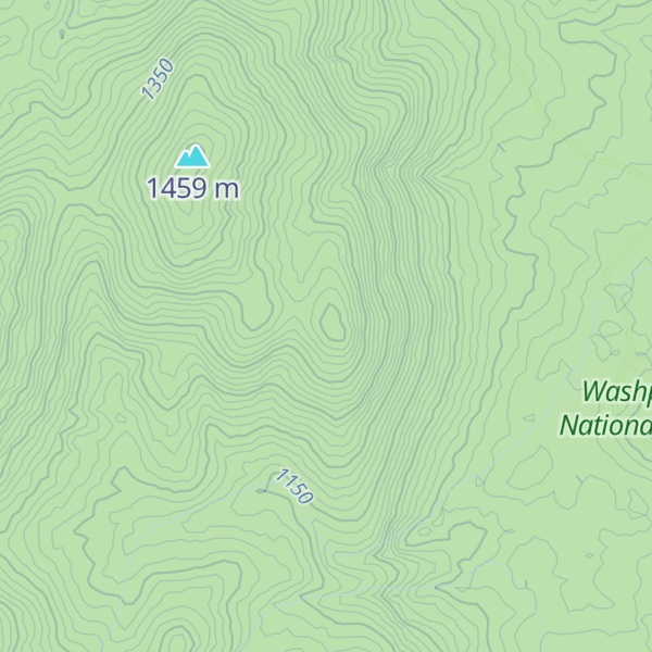 Map of Little Mount Spirabo
