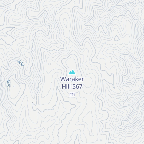 Map of Waraker Hill