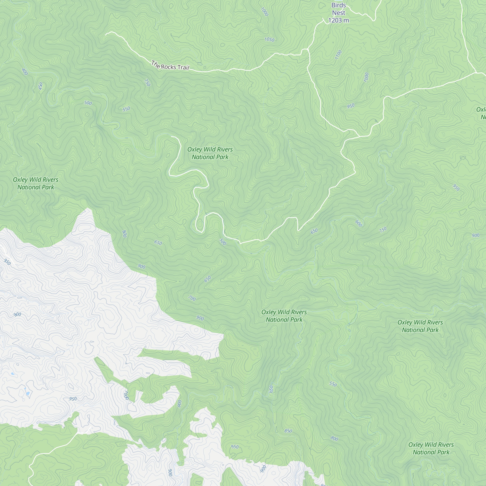 Colwells Hut map